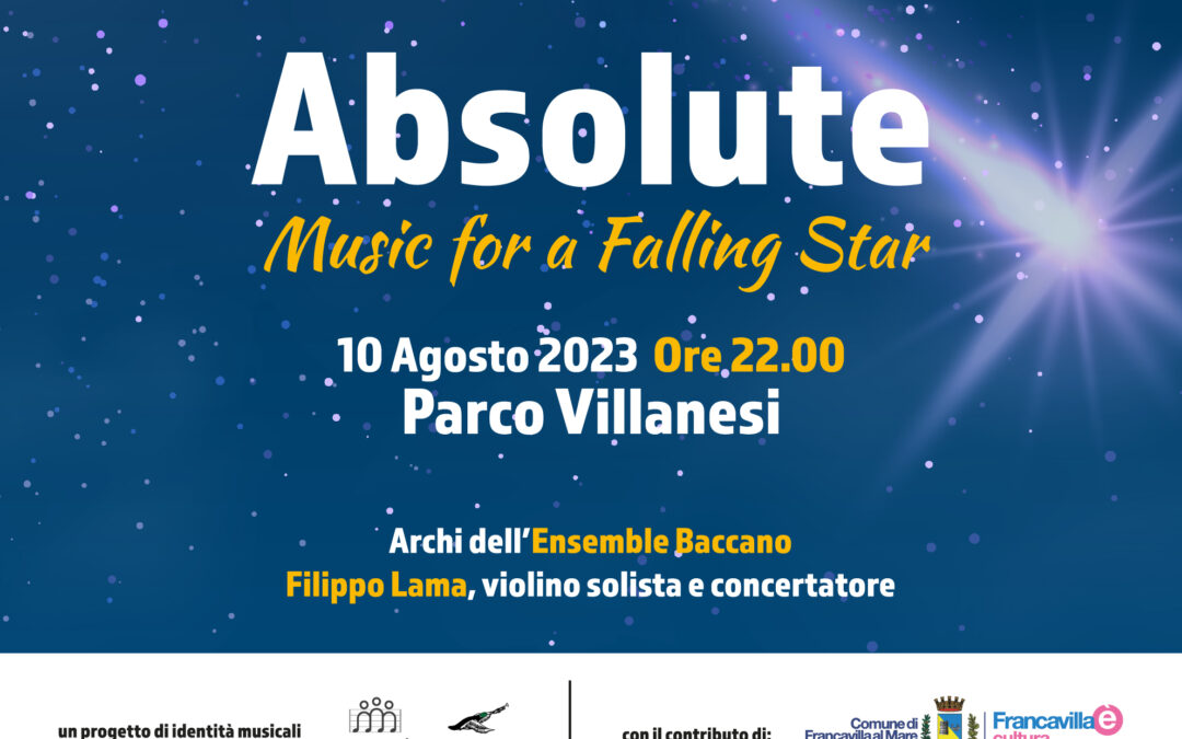 Identità Musicali – Absolute, Music for a Falling Star